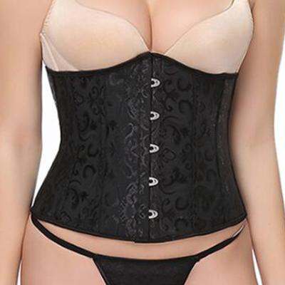 China Waist Trainer Corset Belts Women Antibacterial Lace Up Boned Overbust Corset Bustier Lingerie Body Shaper Top for sale