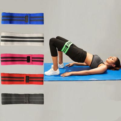 China Wholesale Non-slip Hip Circle Resistance Bands Non-rolling Ring Exercise Gym Best Selling Fitness Band for sale