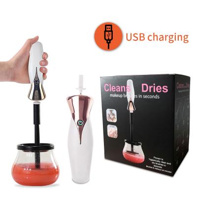 China Quick Clean Dirty Brush Factory Directly Cosmetic Makeup Brush Wash Tools Automatic Makeup Brush Cleaner and Dryer for sale