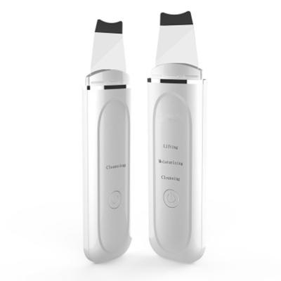 China 2019 Innovative Products Exfoliation DEEP CLEANING Skin Tightening Ultrasonic Skin Deep Cleansing Facial Scrubber for sale