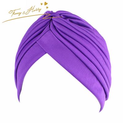 China DecorateÂ   Tracy&Herry new style wholesale winter hat polyester lining winter hair muslim hat for ladies for sale