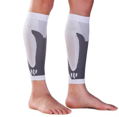 China New Design Sports Leg Protector Elastic Pressure Sock Protector QUICK DRY Colorful Compression Calf Cover Sleeve Socks for sale