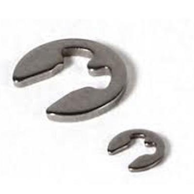 China E shape clip split gasket for shaft stainless steel e-clips lock e-clips gasket for sale