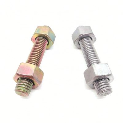 China healthcare stud bolt brass copper m6 threaded rod studs 500 mm astm a193 b7 studs and hdg threaded rods for sale