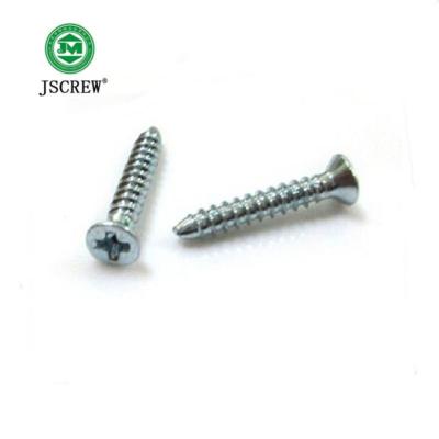 China M2 Flat Head Flat Countersunk Tapping Screw for sale