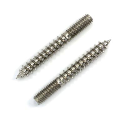 China Wood Screw Headless Headless Dowel Double Head Sides for sale