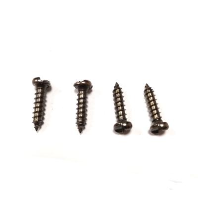 China Heavy Duty Pan JSCREW M4*16 Tamper Screw , Black Screws for sale