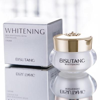 China BISUTANG Niacinamide Arbutin Best Anti Aging Freckle Beauty Fair Facial Cosmetic Dark Spot Skin Bleaching Whitening Face Cream zu verkaufen