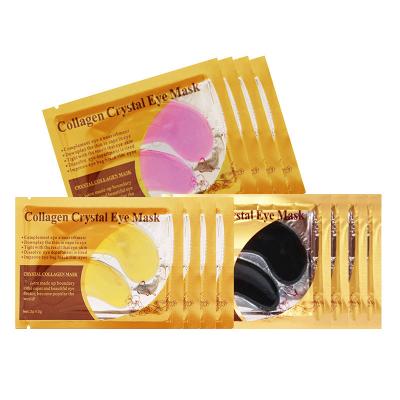 Κίνα Private Label Custom Golden Seaweed Hydrogel Collagen Crystal Silk Gel Pads Eye Patches Under 24K Gold Eye Mask προς πώληση