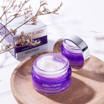 China BISUTANG Caviar Hyaluronic Cosmetic Eyes Skin Care Lifting Cream Anti Puffiness Wrinkle Eye Dark Circle Eye Bags Removal Cream à venda