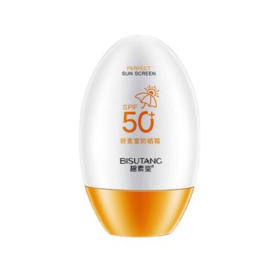 Cina Spf Sunscreen Private Label Organic Moisturizing Mineral Isolate Sun Cream For Woman Oil Control Sunblock in vendita