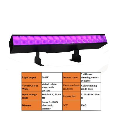 China Stage Manufacturer LED Bar Strobe RGB 3in1 Stage DMX 512 Light Control for Party, DJ Lights, Night Club, Events, Wedding for sale