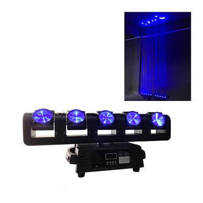 China Moving LANDSCAPE LED Beam 5X15W RGBW 4in1 Led Wall Washer Light for sale