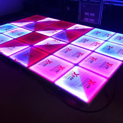 China Outdoor Acrylic Wedding 432pcs RGB LED Stage Light Dance Floor for sale