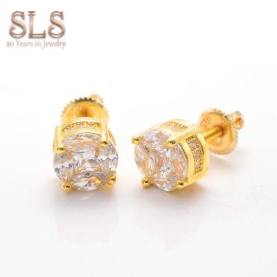 China 2022 New CLASSIC Gold Plated and Silver Plated Earrings Latest Stud Earring Designs for sale