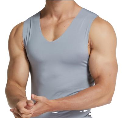 China Wholesale High Quality QUICK DRY Custom Made Mesh Tank Top 100% Cotton Men's Invest for sale