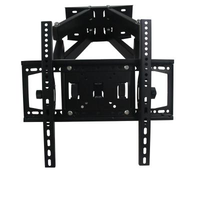 China Swivel & Tilt Coated In Black Two Straight Arm Metal TV Wall Mount For 26