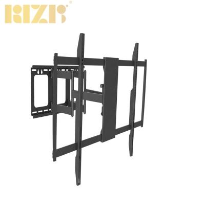 China 2020 large vasa 900x600mm full motion tilt swivel telescoping and folding tv bracket stand for 32