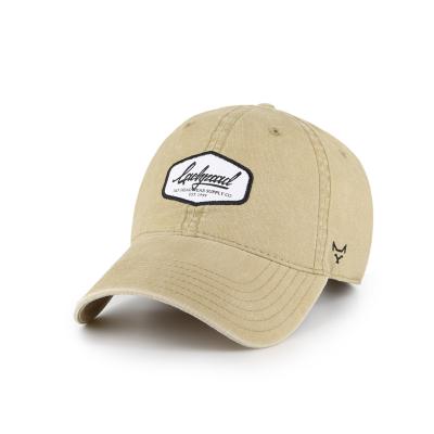 China JOINT Stretch Lash Dobby Washed Cap With Printing Logo Patch for sale