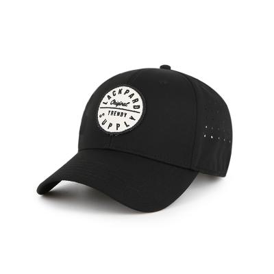 China JOINT High Quality Outdoor Laser Hole Golf Cap Breathable And Dry Fast Hat UV Cut Hat for sale