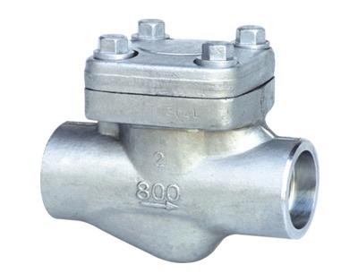 China Threaded and undertake welding check valve for sale