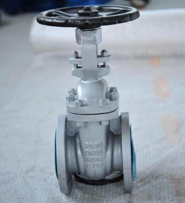 China DIN / WCB Cast Steel Gate Valve Standard API 6D / ANSI 16.5 B , Manual Gate Valve for sale