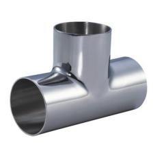 China 1.25mm ,1.5mm Unstadard 304 Stainless Steel Sanitary Fittings Clamp Tee，SUS 304 for sale