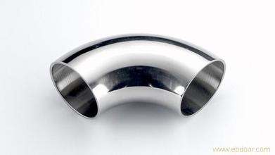 China 2.0mm Stainless Steel Sanitary Fittings Grade 316 90 Deg Bend Long Type 1.5 x D for sale