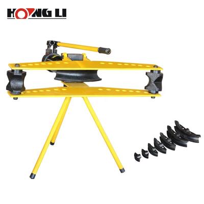 China Building Material Shops Hongli HHW-3J 3inch Manual Hydraulic Pipe Bending Machine with 1/2