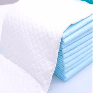 China Super Faster Adult Ultra Thin 60x90cm Premium Cotton Superdry Absorbency Plain Weave Under Pad For PED Or Hospital Household Use for sale