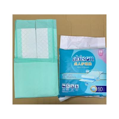 China Hot Sale Adult Disposable Pads Breathable Design Nonwoven Heavy Absorbency Plain Weave Pads for sale