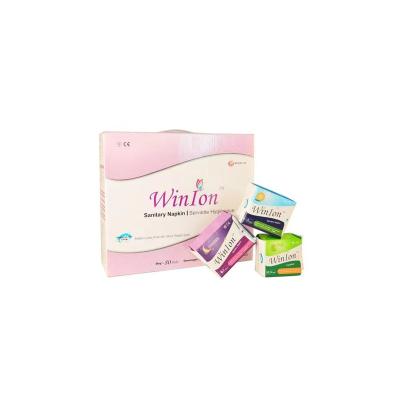 China 2022 Breathable Modern Design 245mm 7 Layer Pad Anion Organic Cotton Disposable Sanitary Pads for sale