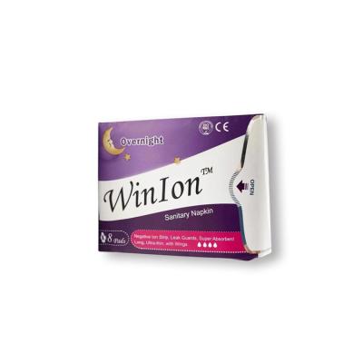 China New Design Hot Sale Anion Sanitary Napkins Unscented Breathable Disposable Sanitary Napkin for sale