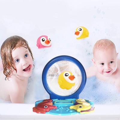 China Hot Selling Soft Sucker Toy Amazon Soft Vinyl PVC Sucker Shooting Game Smooth Baby Toys Bath Toy Bath Time Animal Fish For Kids Toys for sale