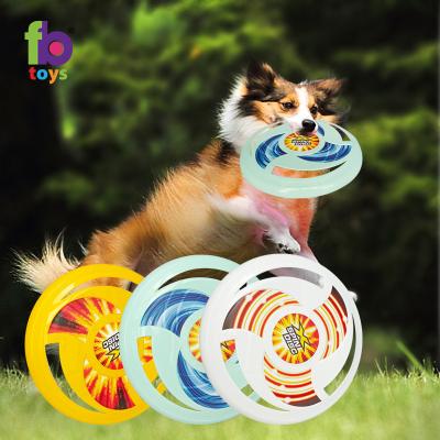 China 9inch Viable Customized Logo Disc Golf Set Lightweight Plastic Soft Dog Training Outdoor Pet Toy for sale