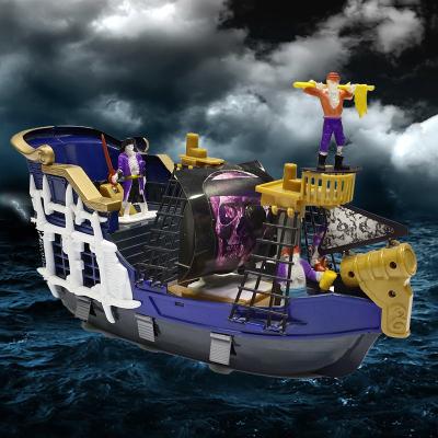 China Halloween Decorative Toy Ornaments Halloween Toy Decorations sair 2022 Pretend Toys Cor Other Baby Toys Pirate Ship For Kids for sale