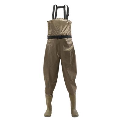 China Nylon Coating PVC Chest Wader Anti-UV Fishing Suit for sale