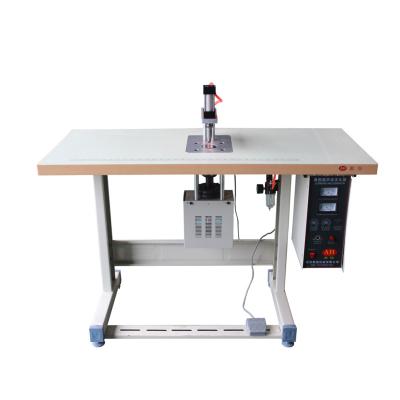 China Ultrasonic Welding Machine High Frequency Hot Selling Single Head Welding Machine For Making Semi Automatic Non Woven Bag Spot Welding Machine for sale