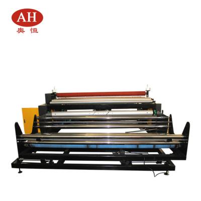 China AH-S1800 full automatic cutting stability and reliability roll to roll cutting ultrasonic automatic slitting andrewinding machine for sale