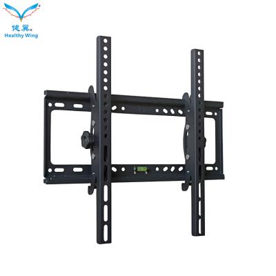 China Metal Soporte Antiibraciones Anti-shedding TV Wall Bracket Thicken TV Stand Wall Wholesale TV Fixed Mount for sale