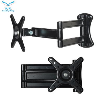 China Metal Motorized TV Bracket 14-29 Inch Motion 360 Degree Swivel Full Angle TV Wall Mount for sale