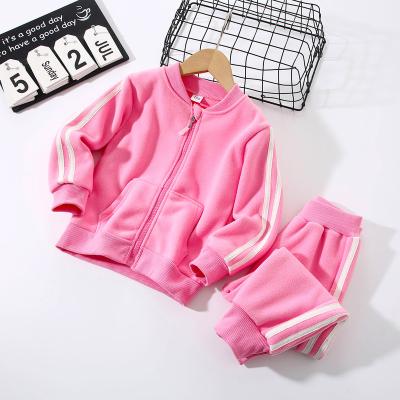 China Korean version of the 2020 hot new girls' casual two-piece suit set of older children's sports Autumn Clothes In Children And for sale