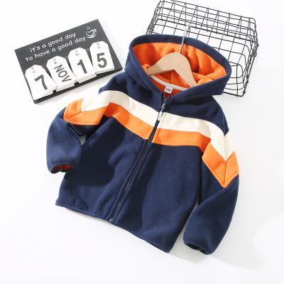 China Wholesale Anti-Shrink Baby Clothing Baby Softshell Zipper Fleece Jackets For Kids Boy 100%Polyester Cheap Pullover Hoodie for sale