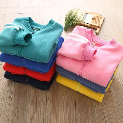 China New Korean casual fashion sports suit boys and girls Tong Chunqiu fleece pull band sports suit for sale