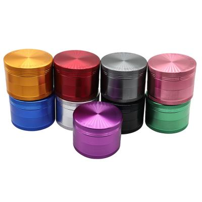 China 4Layer FF641 63mm 4Layers Tobacco Spice Grinder Pepper Crusher Aluminum Alloy Colorful Metal Herb Grinder for sale