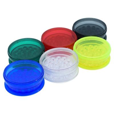 China 3Layer FF561 60mm 3Layers Herb Grinder Plastic Tobacco Spice Grinder Pepper Crusher for sale