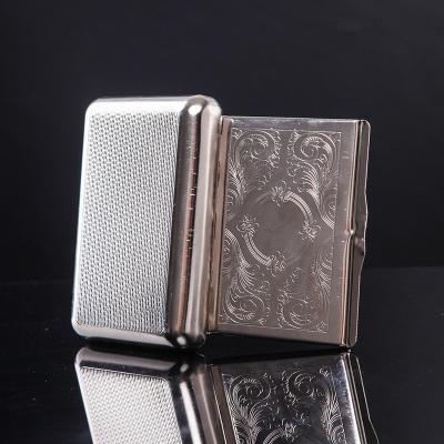 China Hot Selling Smoking Accessories Eco-friendly Metal HH320 Moisturizing Waterproof Cigarette Packet Cover Portable Cigarette Boxes for sale