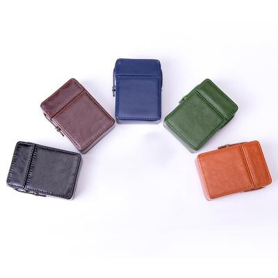 China / Custom Leather Tobacco Cigarette Holder Box 20pcs/pack Leather Cigarette Holder S013 for sale