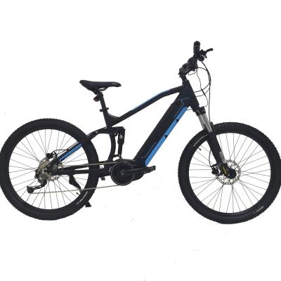 China Aluminum Alloy PETRIGOEBIKE Electric Bicycles Mid Motor Driving 27.5inch Electric Bike 500W 48V Mountain Snow Beach Cruiser for sale