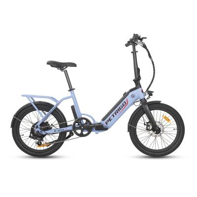 China Aluminum Alloy Petrigo 20inch Folding MINI Electric Bike Foldable Electric Bicycle for sale